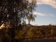 Late afternoon Sun on mountains