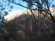 First glimpse of Sawn Rocks