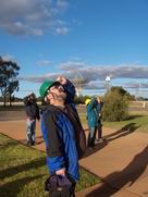 Mark admires the dish