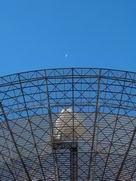 The dish and the Moon