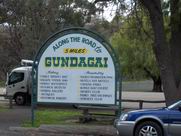 Sign to Gundagai