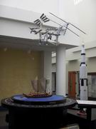 An Explorer's sculpture