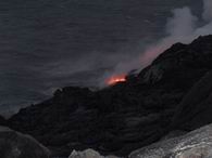 more lava flowing into the ocean