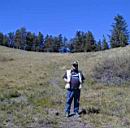 Mark on the hike