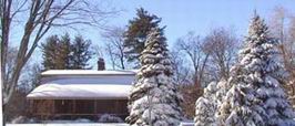 the snowbound house