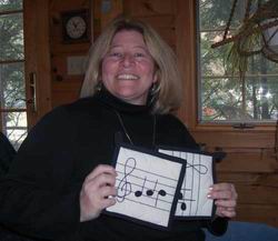 carolyn and potholders