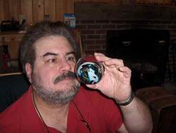 Mark and the world in glass