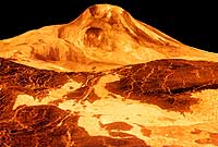 Volcano on Venus